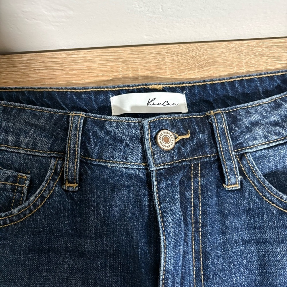 Kancan Denim Distressed Women Shorts 27 - Picture 2 of 4